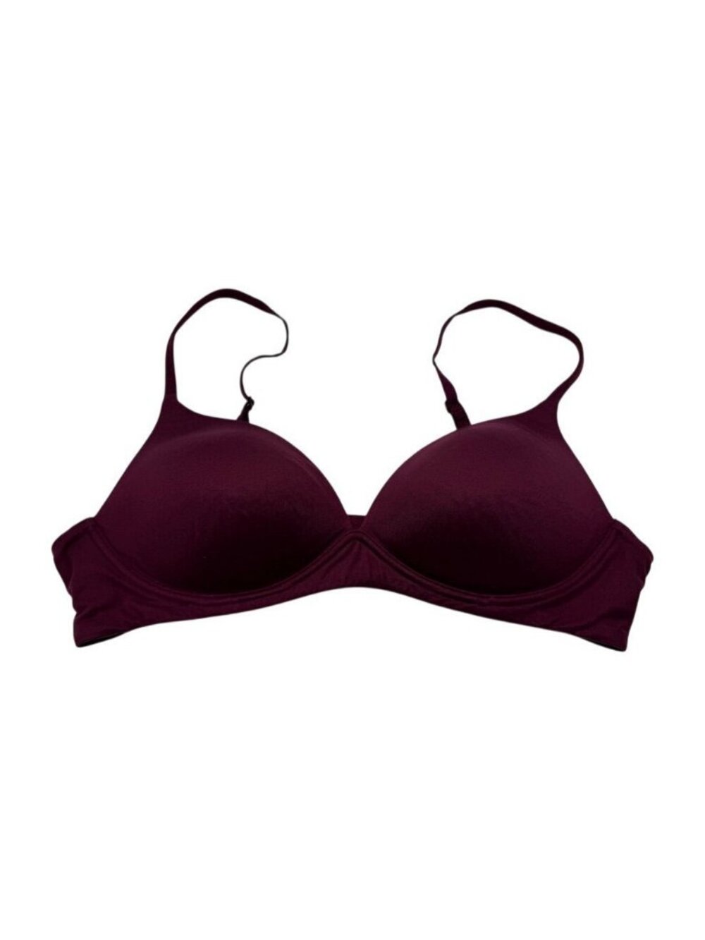 Victoria's Secret Body by Victoria No-Wire Plum Purple Lightly Lined Bra 36B